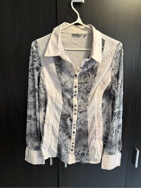 per una button down - wmns small